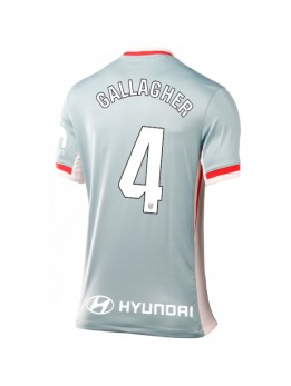 Atletico Madrid Conor Gallagher #4 Replika Borta Kläder Dam 2024-25 Kortärmad